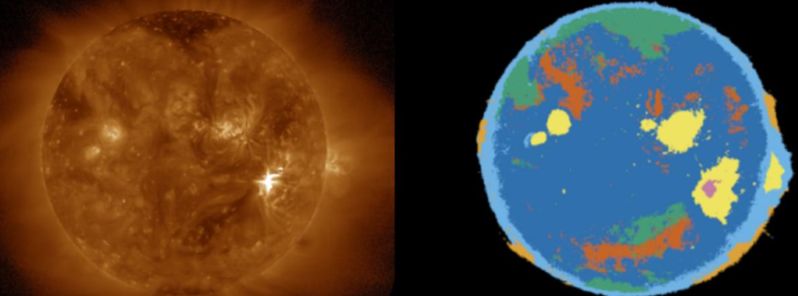 Using artificial intelligence to provide space weather alerts in real-time