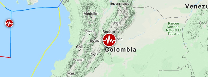 Strong and shallow M6.0 earthquake hits Colombia