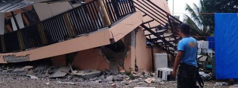 Mindanao M6.9 earthquake: 700 aftershocks, 14 021 homes damaged or destroyed, 9 people killed and 99 injured