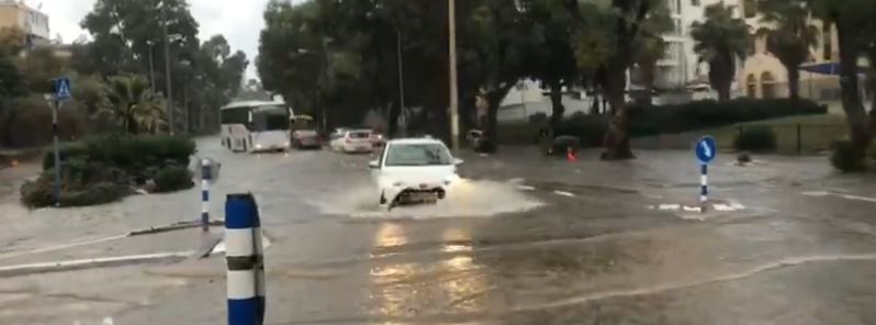 Floods paralyze roads as heavy rain hits parts of Lebanon and Israel