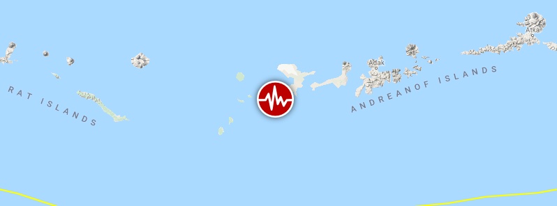 M6.0 earthquake hits Andreanof Islands, Alaska