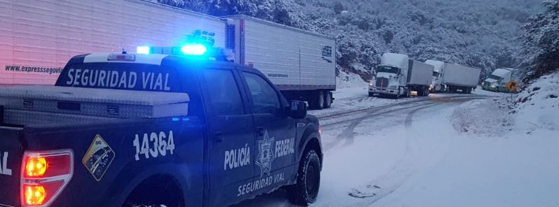Heavy snowfall continues to batter northern Mexico