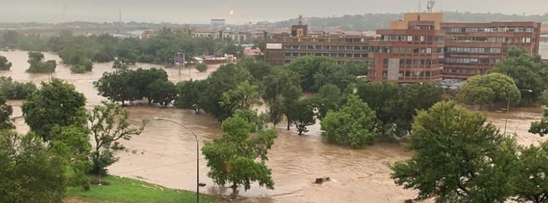 Major floods hit the city of Pretoria, South Africa