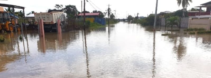 Massive flooding sweeps through 22 areas in South Trinidad