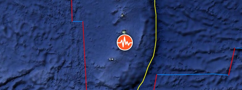 Strong M6.1 earthquake hits near Bristol Island volcano, South Sandwich Islands
