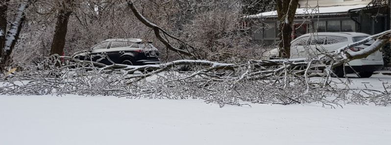 Ontario hit by heavy snow, freezing rain, and record-breaking downpours, Canada