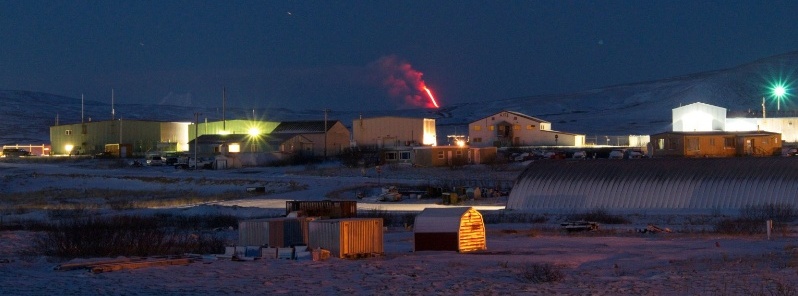 Eruption at Shishaldin volcano, Aviation Color Code raised to Red, Alaska