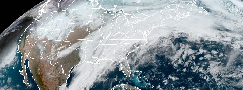 Deadly storm hits eastern U.S., now shifting north along the spine of the Appalachians, then across the Northeast Friday while rapidly strengthening