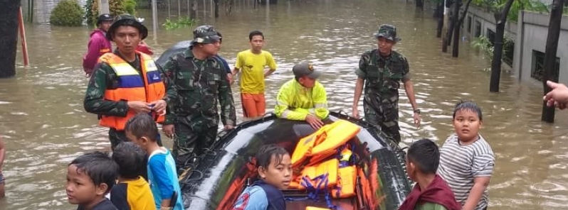 Major floods hit Indonesian capital Jakarta for second time this year