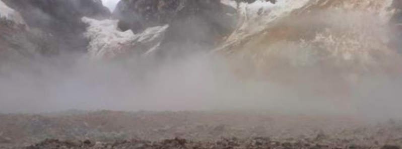Massive glacier collapse and catastrophic mudflow near Machu Picchu, Peru