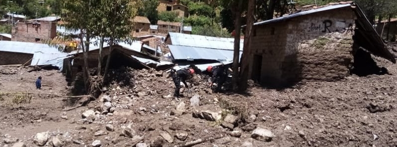At least 3 dead as heavy rains continue to batter Peru, around 300 homes damaged in flash floods and landslides
