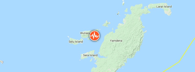M5.9 earthquake hits near the coast of Yamdena island, Indonesia