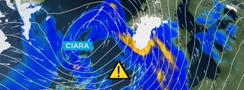 Storm Ciara on course to bring heavy rain and damaging winds across Ireland and U.K.