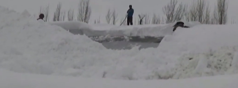 Blizzard buries village in southeast Turkey under 6 m (20 feet) of snow, leaves dozens more isolated