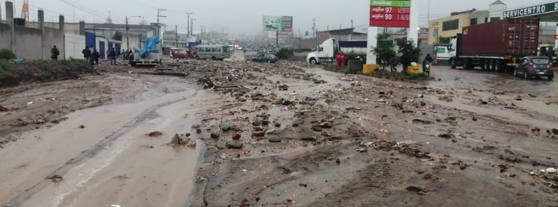 Heavy rains trigger damaging mudslides and floods in Arequipa, Peru