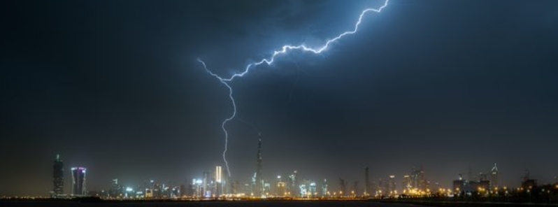 Severe thunderstorms, rain and hail hit Dubai, UAE