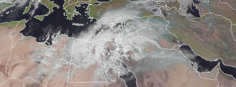 Very rare cyclone over the Middle East, state of emergency declared in Egypt