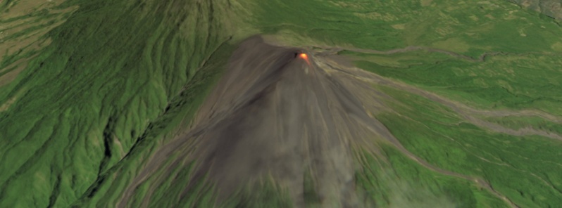 Strong strombolian activity continues at Fuego volcano, Guatemala
