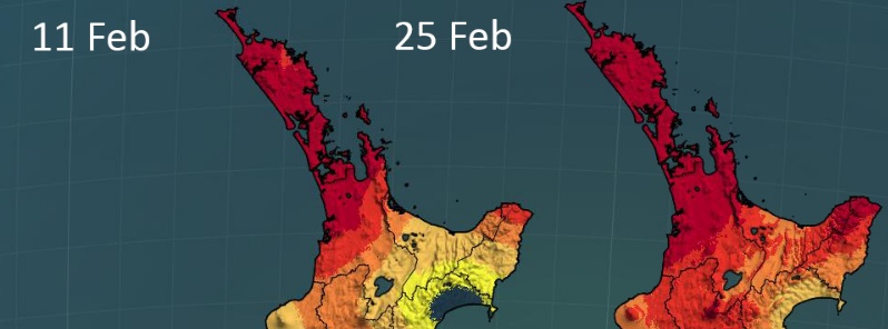 Parts of North Island experience worst drought on record, New Zealand