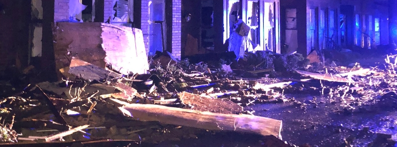Strong tornado hits Nashville, causing extensive damage — at least 24 casualties and 40 structures destroyed, Tennessee, U.S.