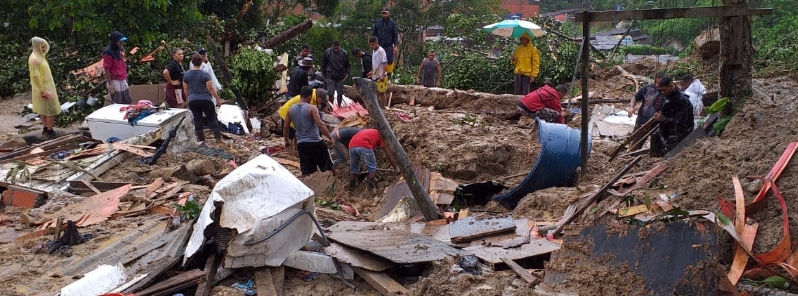 More than 50 dead or missing as violent flash floods and mudslides hit Brazil