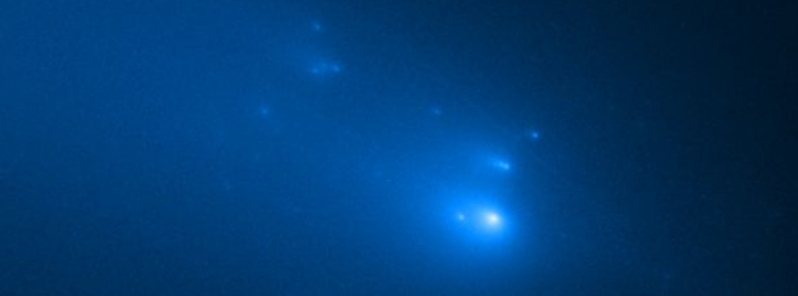 Hubble telescope captures comet C/2019 Y4 (ATLAS) crumbling into 25 pieces