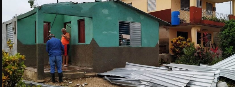 Heavy rains and damaging tornado hit central Cuba
