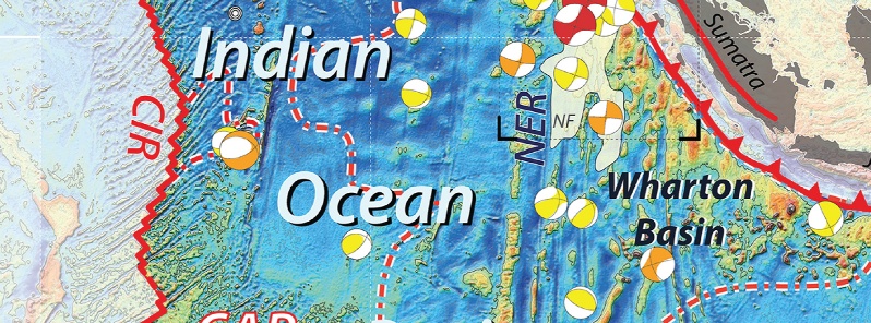 Tectonic plate under Indian Ocean splitting apart, research finds