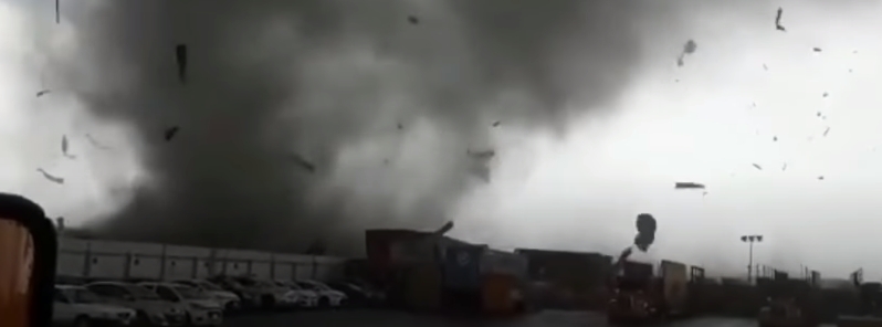 Severe storms spawn damaging tornadoes and hail in northern Mexico