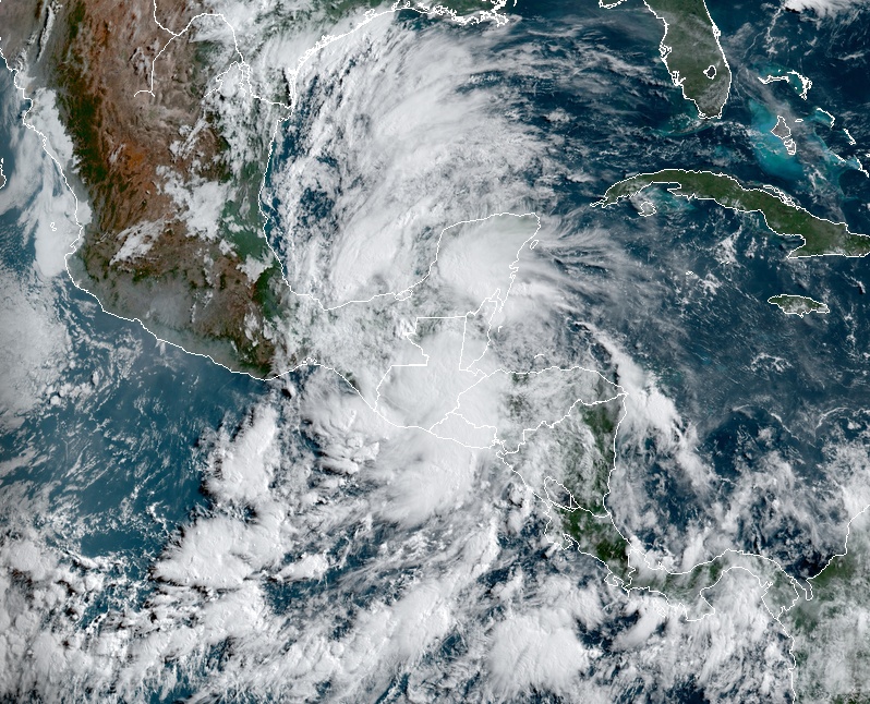 Tropical Storm “Amanda” hits Guatemala and El Salvador, leaving at least 11 people dead — very heavy rain falling across Central America