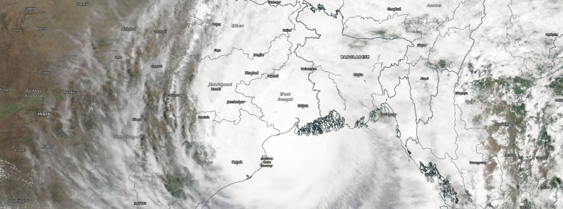 Extremely Severe Cyclonic Storm “Amphan” hits India and Bangladesh, leaving a trail of destruction
