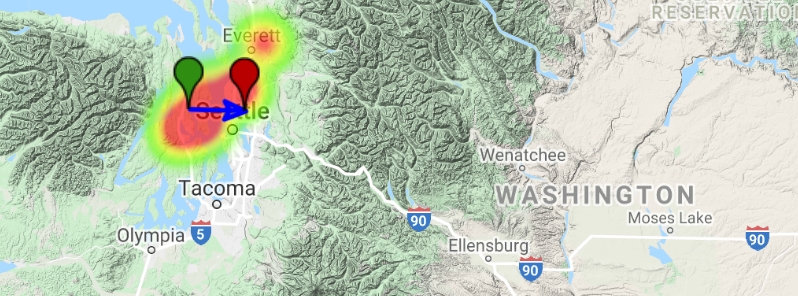 Sonic boom reported as daylight fireball explodes over Washington state, U.S.