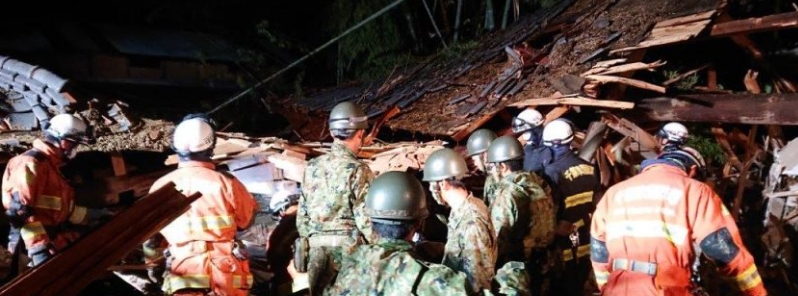 Landslides in Japan increased nearly 50 percent in the past 10 years