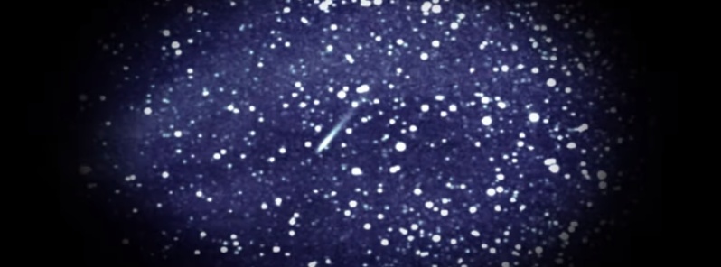 Comet ATLAS passing through the field view of NASA/STEREO HI-1 camera
