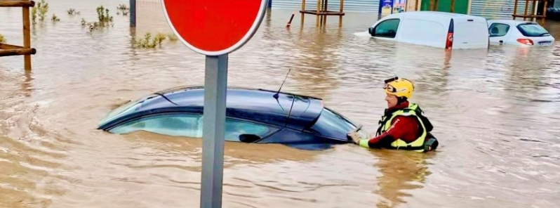 Nearly 2 months’ worth of rain in just 4 hours inundates Ajaccio, Corsica