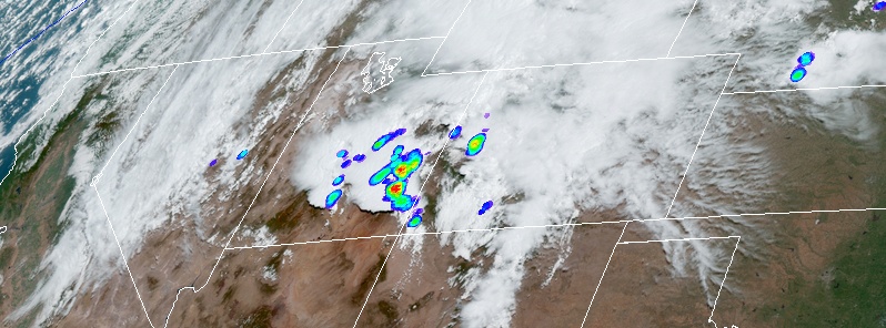 Very rare derecho hits central Rockies and northern Plains