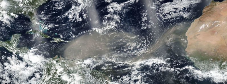 ‘Abnormally large’ plume of Saharan dust makes it to the Caribbean, to reach South U.S. this week