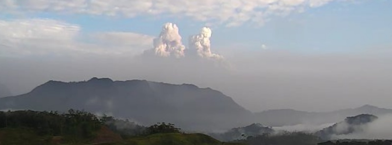 Eruption at Sangay volcano produces pyroclastic flows, covers several provinces in ash, Ecuador