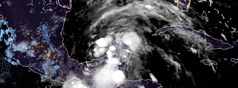 Amanda’s remnants emerge in the Bay of Campeche, strengthen into tropical depression — heavy rainfall warning