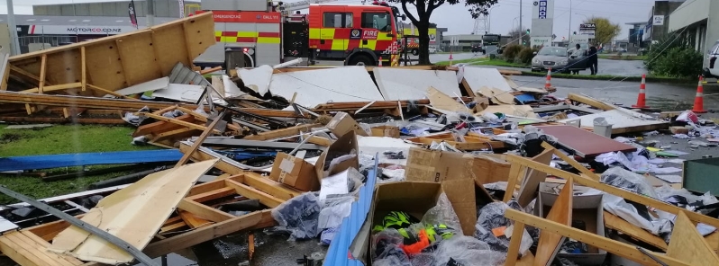 Tornadoes hit Auckland and Papamoa, leaving major structural damage, New Zealand