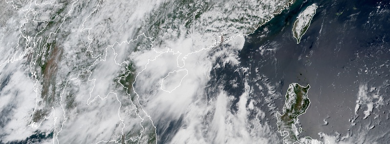 Tropical Cyclone “Nuri” makes landfall in China’s Guangdong