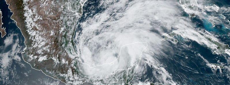 Tropical Storm “Cristobal” forms in the Gulf of Mexico — heavy rainfall over Mexico, Guatemala, Honduras and El Salvador