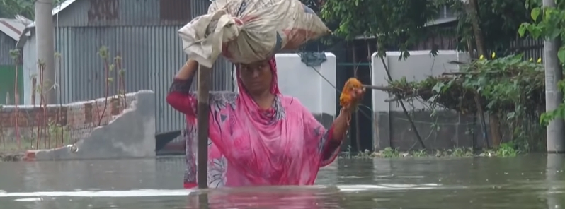 More than 1 million people flee as second wave of flooding hits Bangladesh, 7 million already affected