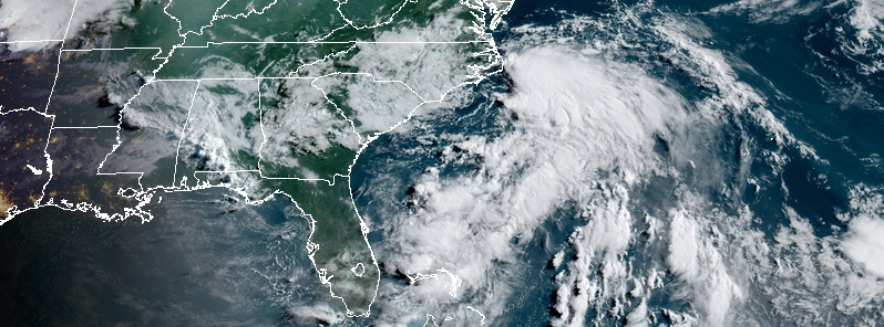 Tropical cyclone organizing off North Carolina, expected to break another 2020 Atlantic hurricane season record