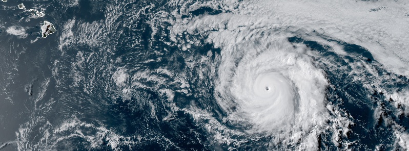 Powerful Hurricane “Douglas” entering the Central Pacific, heading toward Hawaii