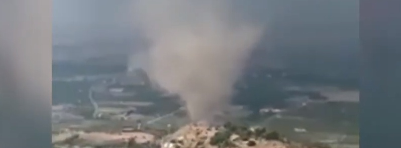 Large tornado hits Mineo in Sicily, causing major damage, Italy