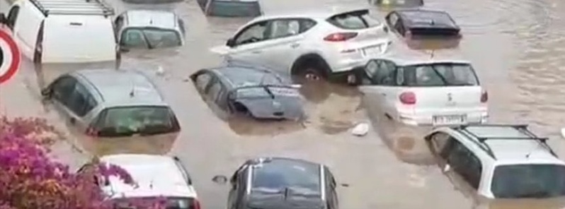 Extreme, record rains lead to deadly floods and massive disruption in Sicily, Italy