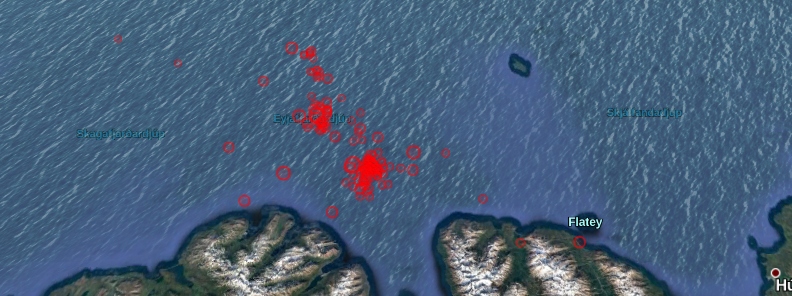 imo-records-the-largest-earthquake-swarm-in-the-tj-rnes-fracture-zone-since-1980-iceland