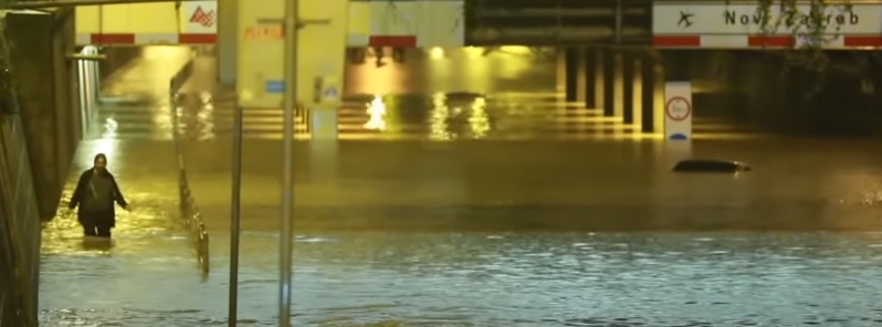 Zagreb grapples with severe flooding after torrential rains, Croatia