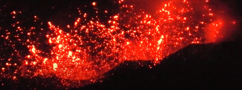 Strombolian activity at Etna volcano’s New Southeast Crater, Italy